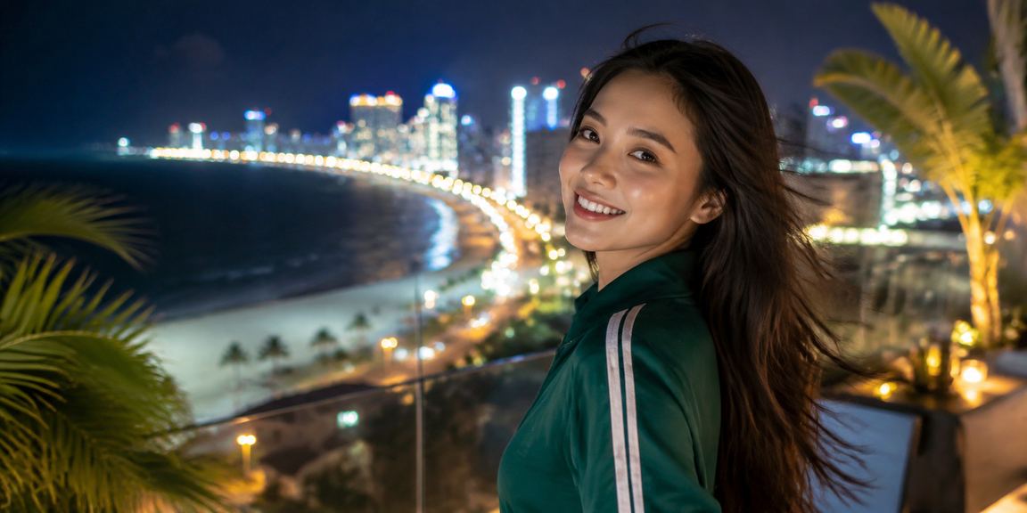 Người chơi tại Đà Nẵng theo dõi kết quả xổ số buổi chiều gần bờ biển